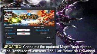 Magic Rush Heroes Hack Tool and Cheats Unlimited Gold Diamonds  UPDATED 1