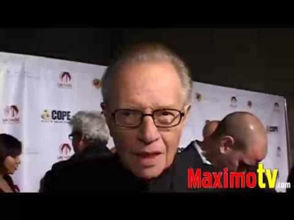 LARRY KING Interview at his 75th Birthday Party Celebration