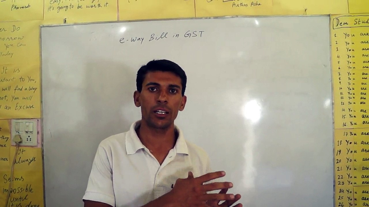 e-Way Bill under GST