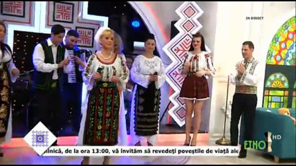 Georgeta Vasile Masura - Drag mi-e neica giurgiuvean (Dimineti cu cantec - ETNO TV - 15.05.2017)