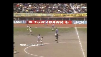 11.05.1986 - 1985-1986 Turkish 1st League Matchday 35 Sarıyer 1-1 Fenerbahçe