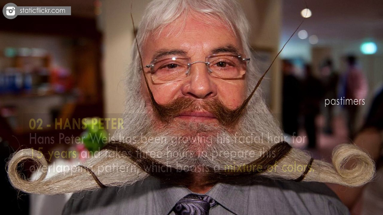 Top 10 Weirdest Beards Ever