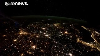 [Watch] the glow of Europe by night from Space