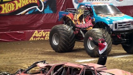 School Bus Monster Truck & Instigator Monster Jam @ Sun National Bank Arena