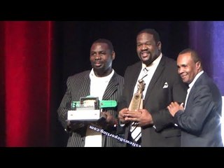 Download Video: RIDDICK BOWE NEVADA BOXING HALL OF FAME SPEECH - EsNews Boxing