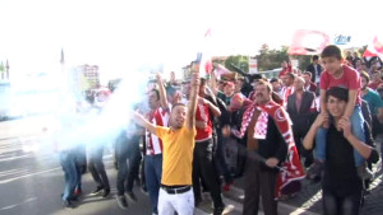 Sivas'ta Süper Lig Coşkusu