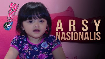 Nyanyi Lagu Kebangsaan, Arsy Gemesin Banget - Cumicam 15 Mei 2017