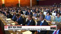 China pledges US$124 bil. for new Silk Road
