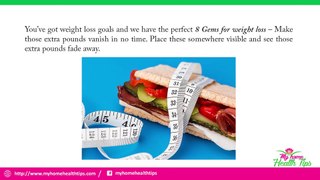 Reach Weight loss Goals with Simple and Natural Tips – Make those extra pounds vanish in no time