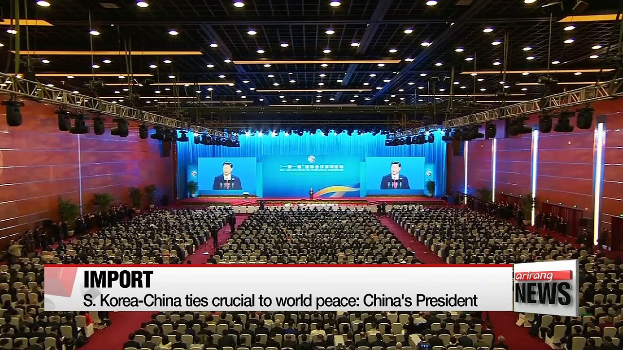 S. Korea-China ties crucial to world piece: President Xi