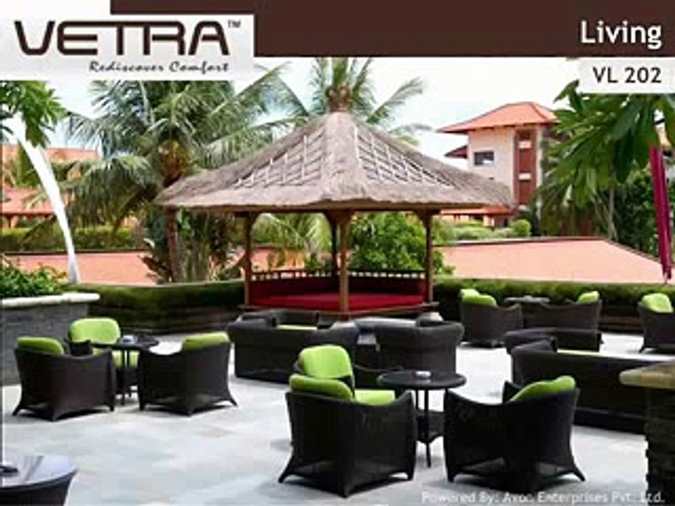 Outdoor Furniture | Garden Furniture | Wicker Furniture Manufacturer in India - VETRA Furniture