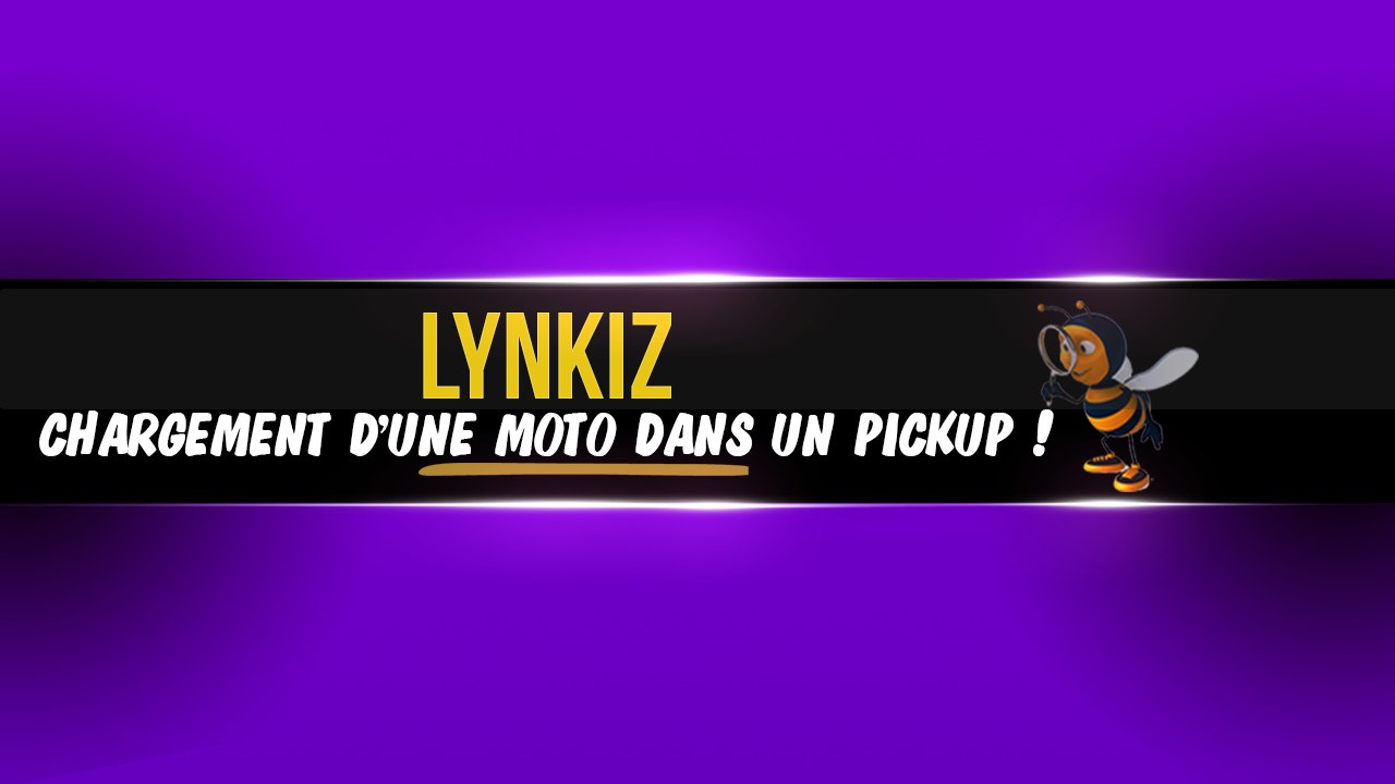 Chargement dune moto dans la benne dun pickup!  Fail