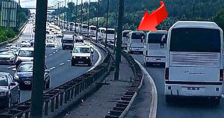 Beşiktaşlı Taraftarlar, Bursaspor Maçı İçin 50 Otobüsle Hareket Etti