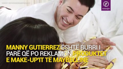 Ky është burri i parë i cili do të reklamojë produktet e Make up'it të Maybelline