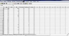 Procedure SPSS - description d'une variable qualitative-
