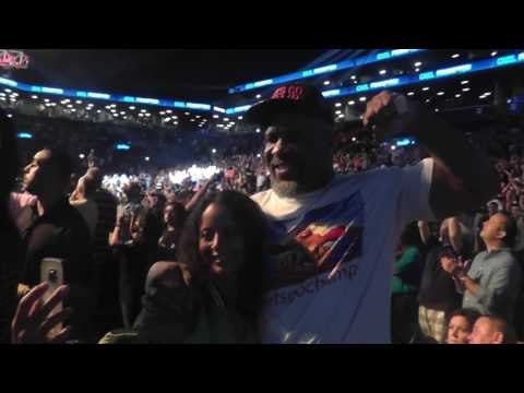 SHANNON BRIGGS CHASING DAVID HAYE IN NY DAVID HAYE RUNS EsNews Boxing