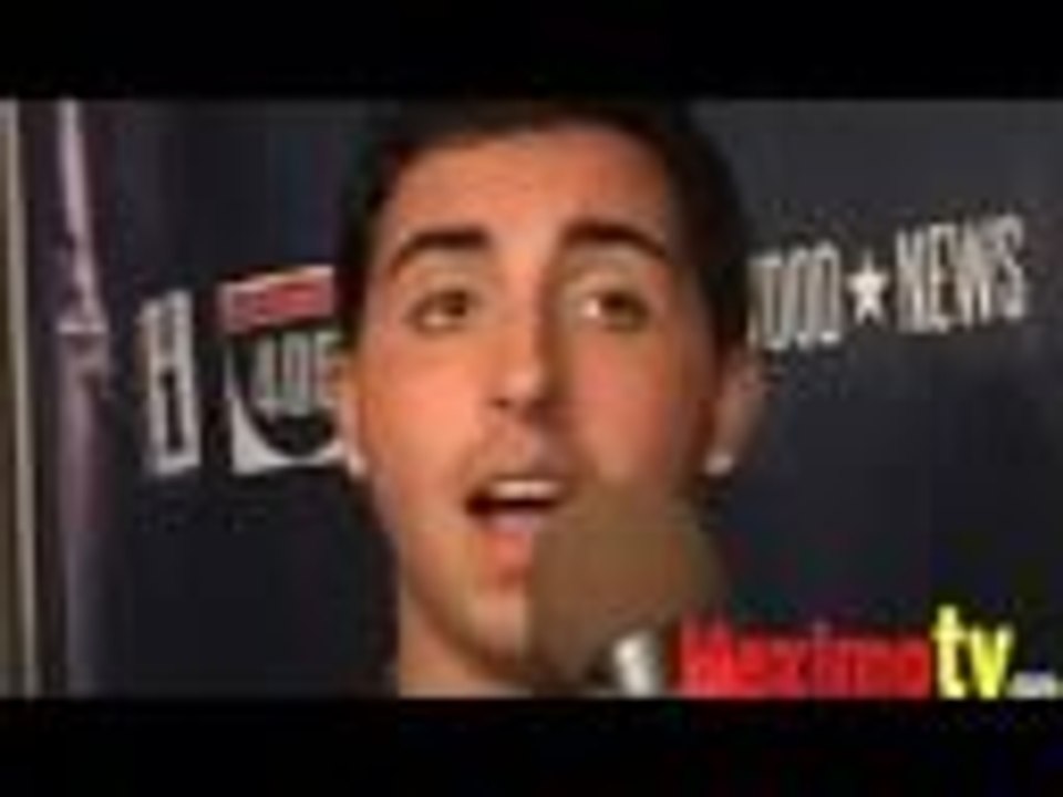 COLBY O'DONIS Exclusive Interview  at 2008 MTV VMA AWARDS Party
