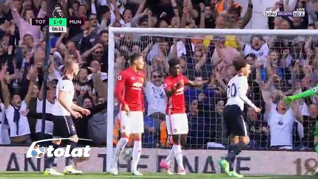 اهداف مباراة توتنهام ومانشستر يونايتد (2-1) تعليق حفيظ دراجي
