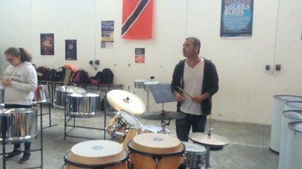 Steel Drum avec les 4e CHAM du collège Ernest Renan