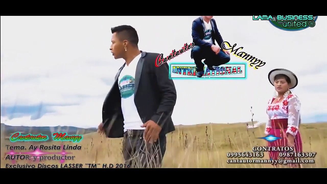 Cantautor Manny Hay Rosita Linda Primicia 2017 Discos Lasser