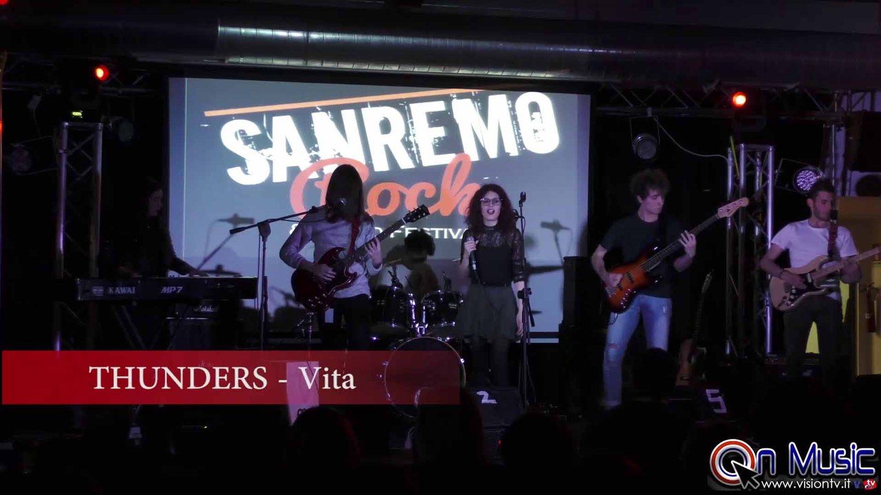 SANREMO ROCK, Thunders, la prova