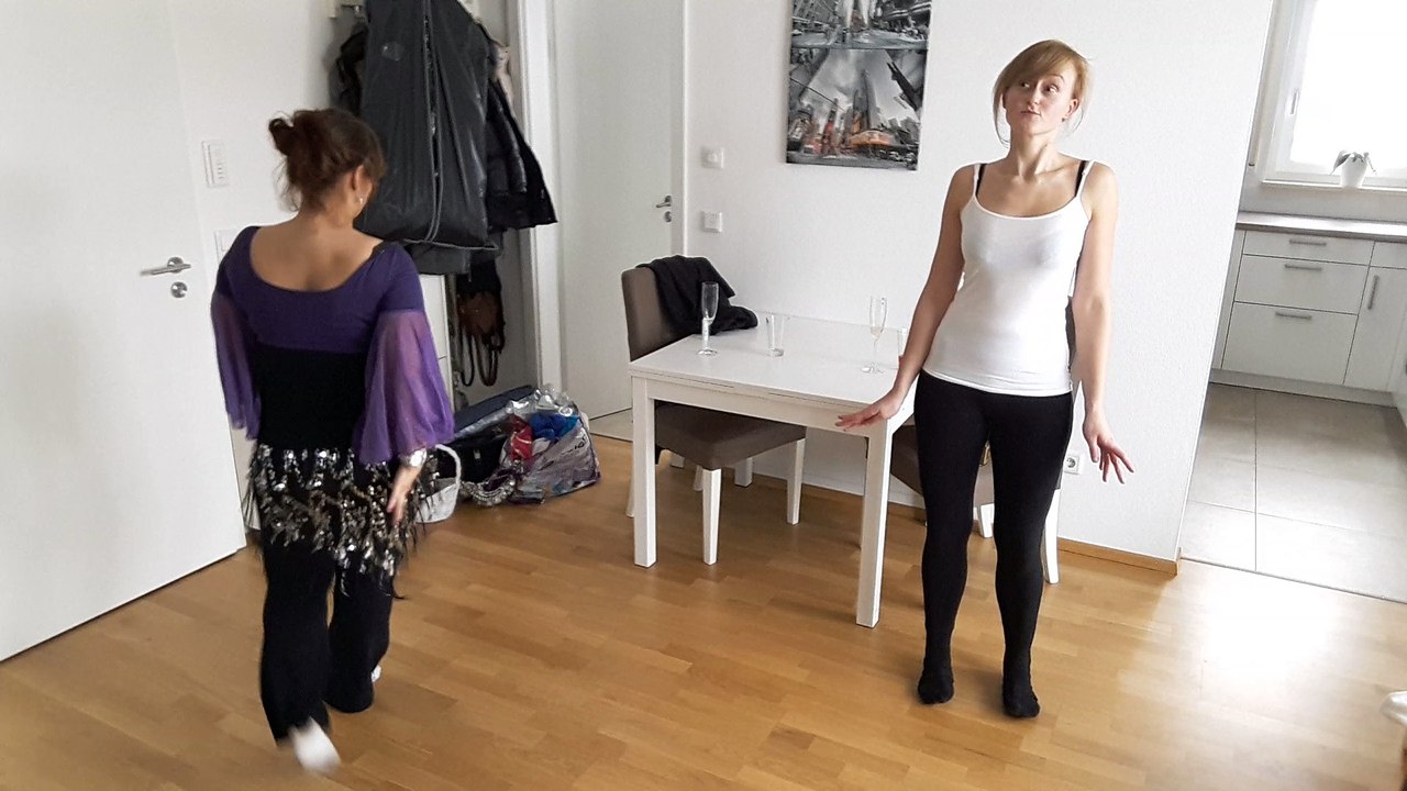 Übung Athena mit Nicky