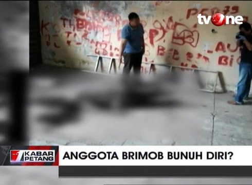 Anggota Brimob Ditemukan Tewas di Garasi Asrama