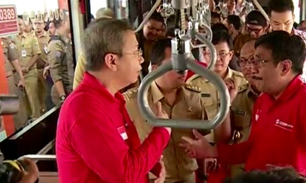 Djarot Tinjau Koridor 13 Transjakarta Ciledug-Tendean