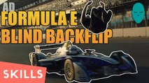 BLIND BACKFLIP over a Formula E Car! | Damien Walters