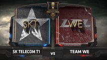 Highlights: SK Telecom T1 vs Team WE - MSI 2017 Group Stage Day 5