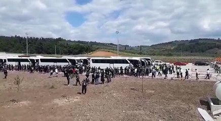 Beşiktaş taraftarına 'drone' ile arama