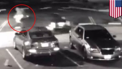 강도, 피해자의 차에 들이받고서 실수로 총 발사, 그런데 어디에…?