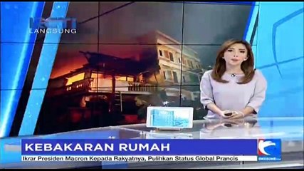 Kebakaran Hanguskan Puluhan Rumah di Makassar