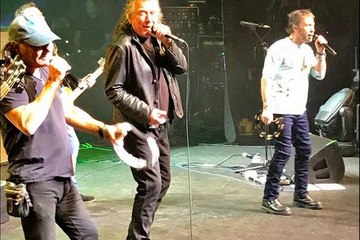 Brian Johnson (AC/DC) live with Robert Plant & Paul Rodgers (May 2017)