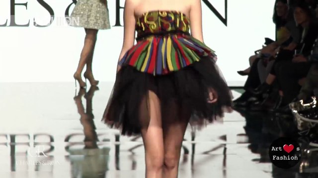 CHARLES & RON Los Angeles Art Hearts Fashion Spring Summer 2017 Fashion Channel