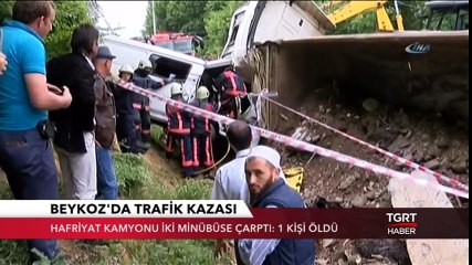 Beykoz'da Trafik Kazası