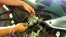 Carburetor removal honda cbf 125 honda stunner