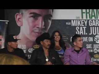 leo santa cruz vs carl frampton pres confernece EsNews Boxing