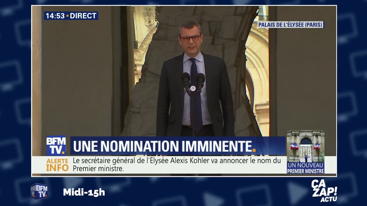 Nomination du Premier Ministre : l'annonce éclair qui a fait rire les journalistes