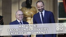 Matignon: Passation de pouvoirs entre deux Normands