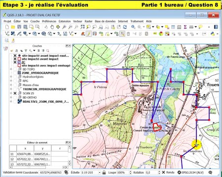 Tuto #2 Méthode nationale d'évaluation des fonctions des zones humides - Evaluation d'un site impacté avant impact