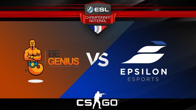 CS:GO - BeGenius vs Epsilon - Inferno - ESL Championnat National - Summer 2017 - Map 2