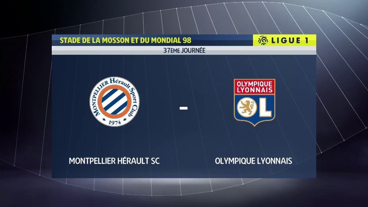 Résumé - Montpellier 1-3 Lyon  - 14.05.2017 ᴴᴰ