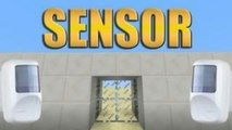 COMO FAZER UMA PORTA COM SENSOR NO MINECRAFT - TUTORIAL /  HOW TO MAKE A DOOR WITH MINECRAFT SENSOR - TUTORIAL