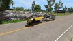 BeamNG drive - Stone on road Car and Truck Crashesdsa