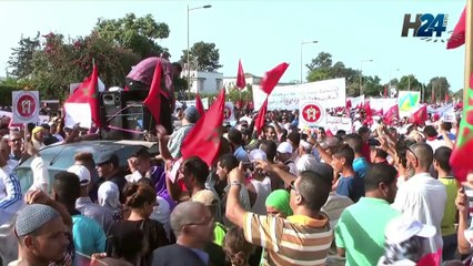 Manif devant l'Ambassade de Suède