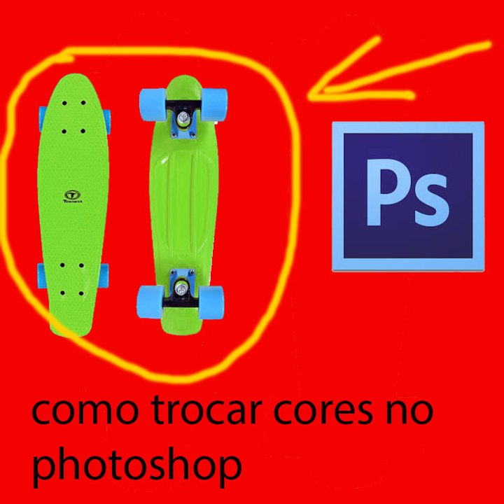 como trocar cores no photoshop/How to change colors in photoshop