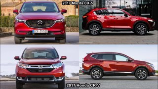 2017 Honda CR-V Vs 2017 Mazda CX-5
