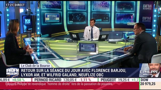 Le Club de la Bourse: Wilfrid Galand, Florence Barjou, Xavier Robert et Eric Lewin - 15/05