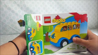 Toy Review and Demo of LEGO DUPLO My First BUS 10851 By LEGO